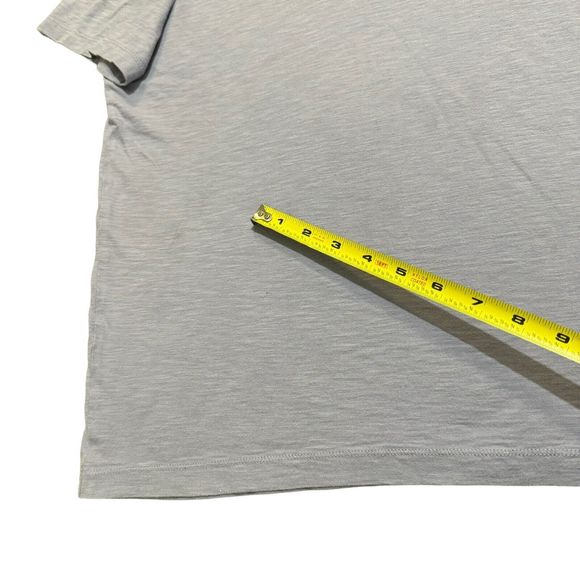 Michael Kors Shirt Medium Purple Embroidered Logo Short Sleeve Mens - Picture 4 of 8